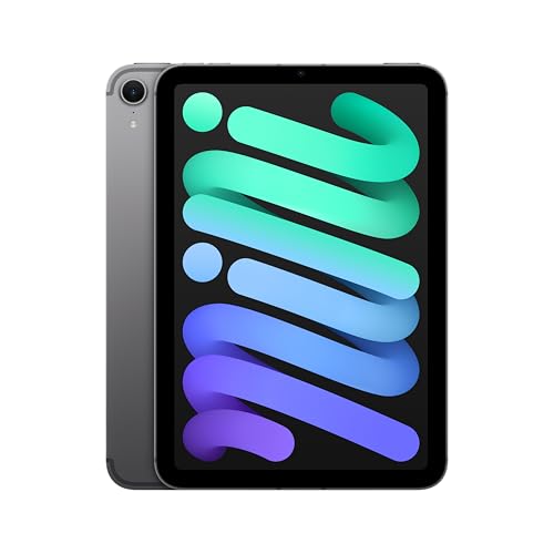 Apple iPad mini (A17 Pro): Apple Intelligence, 8.3-inch Liquid Retina Display, 512GB, Wi-Fi 6E + 5G Cellular, 12MP Front/12MP Back Camera, Touch ID, All-Day Battery Life — Space Gray by Apple - Used condition - US$816.93