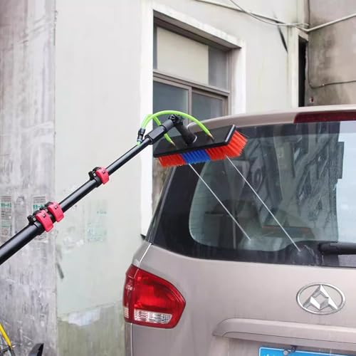 Perche alimentation eau et brosse rotative panneau solaire pour toiture - 8