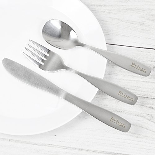 Custom Personalised Personalised 3 Piece Cutlery Set