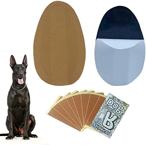 BAIHOGI Dog Ear Stickers Dog Ear Stand Up Support Tool Sticker，for Dog Ear Fixing Correction Upright Stand Patch Tool for Doberman Pinscher, German Shepherd, Alaska, Husky (2.8IN*1.4IN)