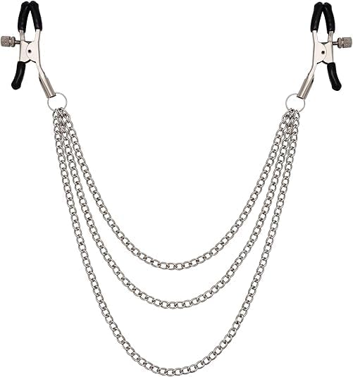 Stainless Steel Adjustable Body Chain With Non-Piercing Clips – Stylish Faux Body Piercing Jewelry For Women - Image 5