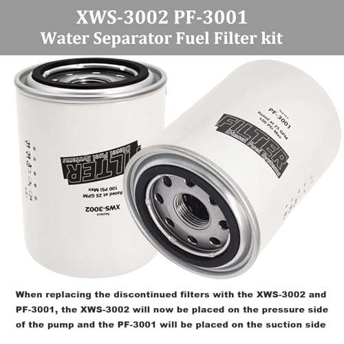 Toolyuan XWS-3002 PF-3001 Water Separator Fuel Filter kit for FAS Titanium Series FAS Diesel Fuel Pump Replace XWS3002 PF3001 by Toolyuan - Used condition - Image 7