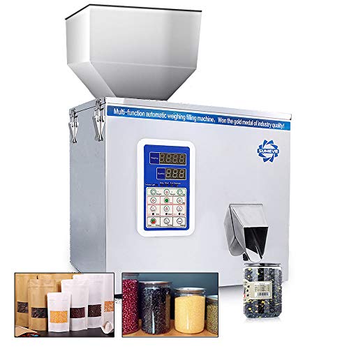 Sumeve Particle Powder Filling Machine, Multifunction Automatic Filling and Packing Machine, Particle Subpackage Machine 1-200g(0.44 lb)