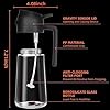 470ml Olive Oil Sprayer & Dispenser, 2-in-1 Premium Glass Oil Mister for Cooking, Air Fryer, Salad, BBQ, Frying – Refillable Leak-Proof Mist Spray Bottle (Black) #5