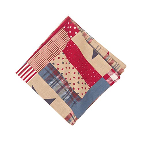 Set de 6 Servilletas de Algodón Azul C&F Home miniatura 2