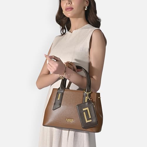 Image of Lavie Luxe Women's Duo Rumba Handbag | Handbag for Work | Ladies Purse | Stylish Shoulder Bag | Gift for Women