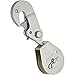 National Hardware N233-270 3223BC Latching Swivel Hook Single Pulley in Zinc plated