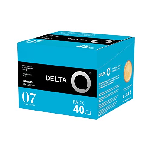 Delta Q Pack XL Deqafeinatus - Café Cápsulas - Intensidad 1 - 40 Cápsulas
