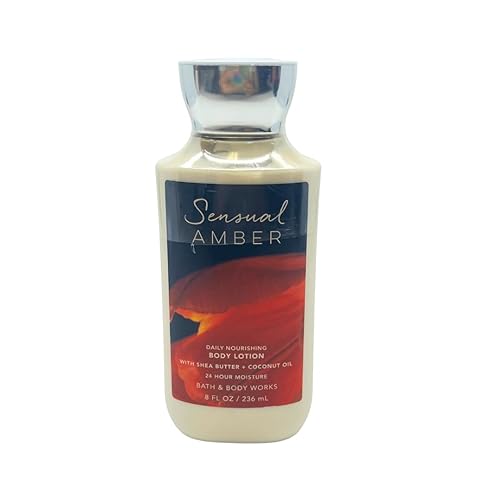 Miniatura 8 de Bath & Body Works Sensual Amber - Paquete de 3 piezas - Paquete de regalo para vacaciones - Gel de ducha de 10 onzas - Bruma de fragancia fina de 8