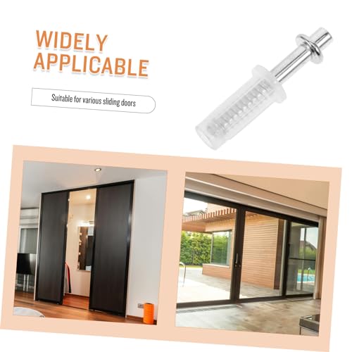 Kit de Herrajes para Puertas Plegables 4 Piezas Duraderas Pivotes Superiores para Puertas de Clóset Fácil Instalación Reparación de Puertas Plegables Compatible con Puertas Correderas miniatura 5