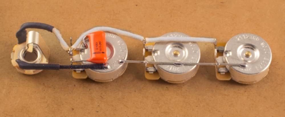 Precision Made J Bass Wiring Harness J Bass-Orange Drop-Switchcraft