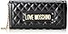 Produktbild Love Moschino Unisex-Erwachsene Jc5601pp18la0000 Geldbeutel, Schwarz (Nero), 9x3x19 centimeters