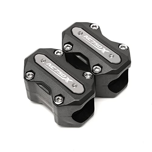 Moto Accessoires NC750X Protection Moteur Antichoc et Pare-Chocs Titane