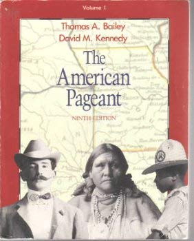 Paperback The American pageant: A history of the Republic Book