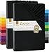 Produktbild 2er Set Spannbettlaken - Serie Maya Doppelpack Spannbetttuch für Matratzen bis 40cm - 200x220cm für Boxspring- und Wasserbetten, Schwarz, 100% Baumwolle, hochwertige Verarbeitung, mit Gummizug
