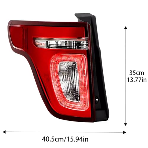 Feux arrière pour Ford Explorer 2011-2015 côté gauche avec stop - 2