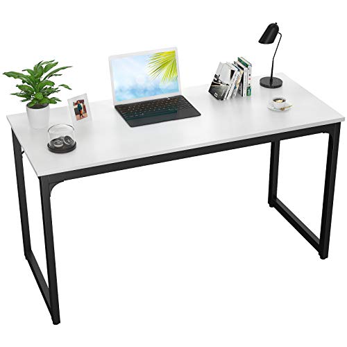 Foxemart Computer Desk 47 Inch Modern Sturdy Office Desk 47