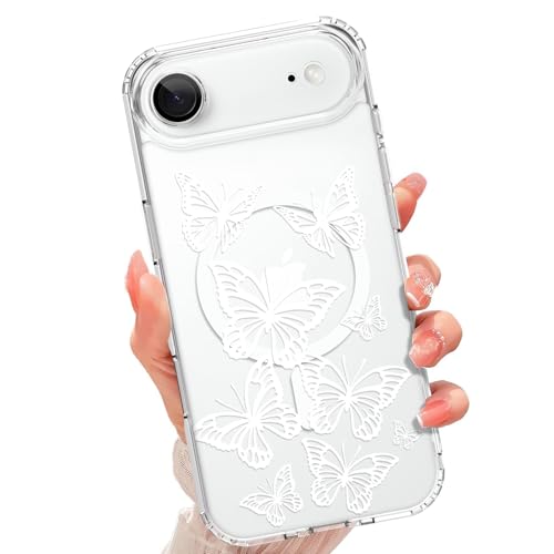 tharlet Magnetic for iPhone Air Case, Compatible with MagSafe Butterfly