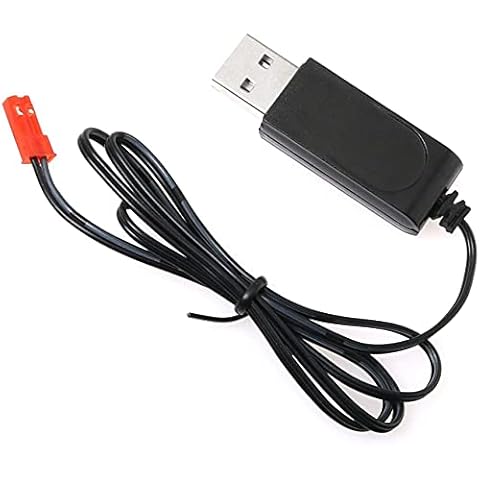 YUNIQUE UK 1 USB Piece 4.8v MH Ni-CD Charger JST 2P Battery Cable Remote Control Toys Cover