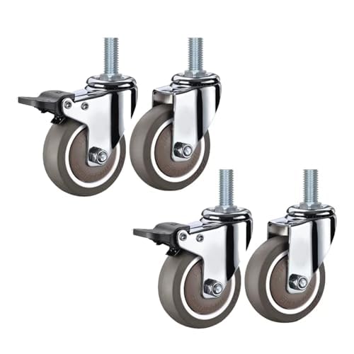 Zorimu�˂����ݎ����݃L���X�^�[ 2 �C���` M10 �K�i 4 �Z�b�g �u���[�L�t�� 360 �x��]�É� TPE �z�C�[�� �ω׏d 210�`265kg �H�ƁE�ƒ�p �����p�z�C�[�� �֗��O�b�Y