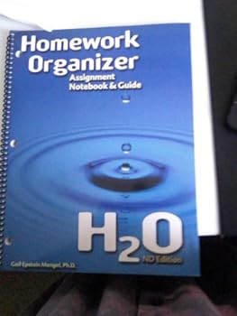 Unknown Binding Homework Organizer Book