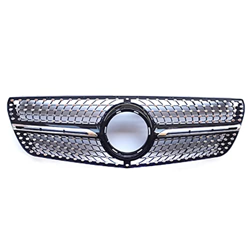 GADLK Grille De Calandre De Pare-Chocs Avant De Voiture pour Mercedes Benz VITO Class W447 2015-2019, Paire de Calandres Avant Sport Radiateur Noir Remplacement Calandre Voiture Accessoires Cover