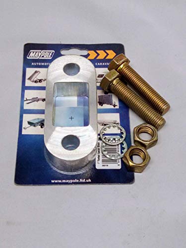 Image of Towbar Towball Spacer 1" (25MM) With 70mm Long Bolts, Nuts & Washers
