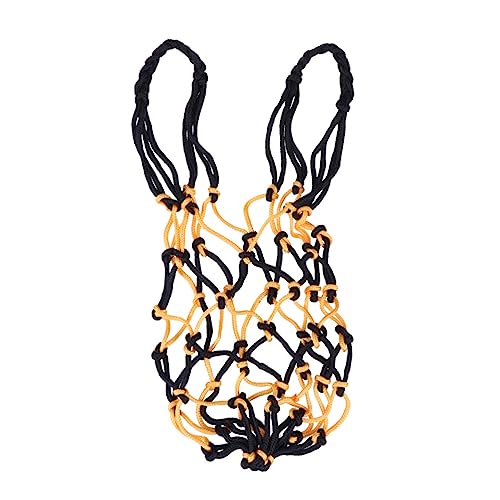 Basketball Bag Drawstring Mesh Net Nylon Soccer Carrier Heavy Duty Mesh Net Bag