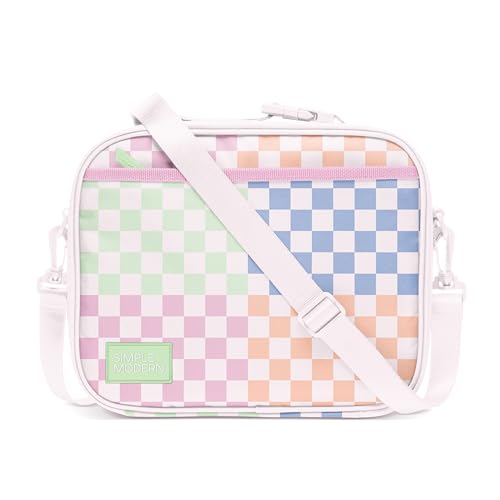 Image of Simple Modern Hadley Lunch Box with Shoulder Strap | Kids & Adults | Insulated Bag with Pockets for Women, Men, Girls, Boys