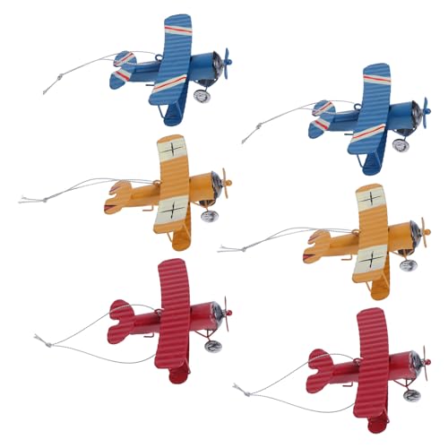 Ideale per e adulti: sia come giocattolo aereo che come modello di aereo da collezione per adulti, offre divertimento e valore decorativo, ornamento di aereo retrò, modelli di aereo per adulti
