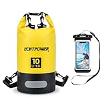 ECHTPower Mochila Impermeable 5L/10L/20L, Pesca