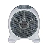 Orion91 Ventilador de Suelo con Temporizador Ø30cm y 50W | Ventilador New Box Ventilador Programable con 3 Velocidades | Ventilador de Uso Doméstico