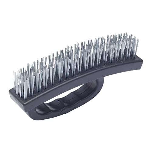 Fit For The Job 6 inch Wire Brush with Overgrip Knuckle Guard Easy Grip Handle, 4 Rows of Wire for Heavy Duty Paint & Grime Removal, Cleaning Rust, Grills, Tiles, Wood, Metal, Brick, Masonry, 6" 6 Fit For The Job 6 inch Wire Brush with Overgrip Knuckle Guard Easy Grip Handle, 4 Rows of Wire for Heavy Duty Paint & Grime Removal, Cleaning Rust, Grills, Tiles, Wood, Metal, Brick, Masonry, 6" - Image 6