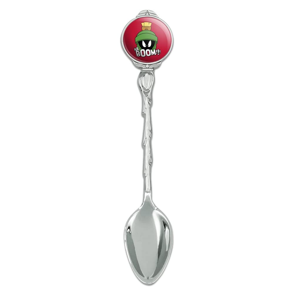 Looney Tunes Marvin the Martian Kaboom Novelty Collectible Demitasse Tea Coffee Spoon