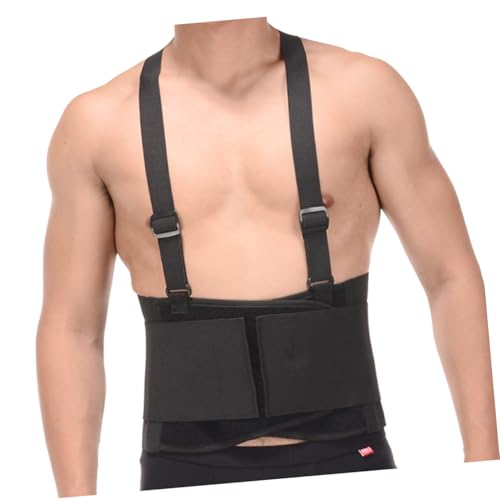 Faja lumbar ajustable transpirable tamaño XL negra miniatura 3