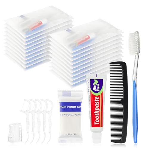 Disposable Toiletry Amenities, Travel Size Toiletries Kits, Personal Hygiene Supplies