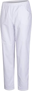 MISEMIYA Calças sanitárias unissexo cintura ELÁSTICA uniforme de trabalho médico enfermeira limpeza veterinária saúde hotelaria - Ref.8312