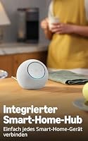 Amazon Echo Dot Max (neueste Generation), Lautsprecher mit raumfüllendem Klang und integriertem Smart-Home-Hub, Graphit, mit Alexa+ Early Access (Packung mit 2) – Ansicht 5