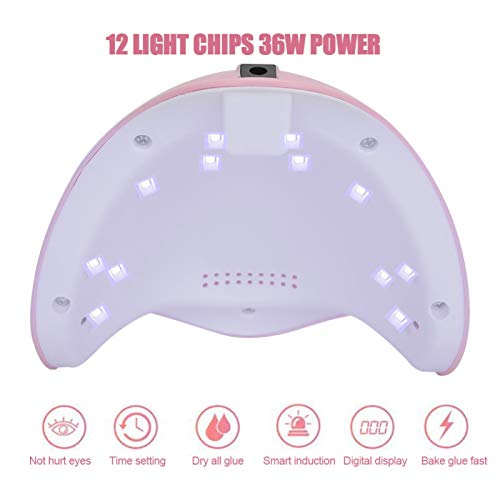 Starter kit lampada smalto gel, kit nail art