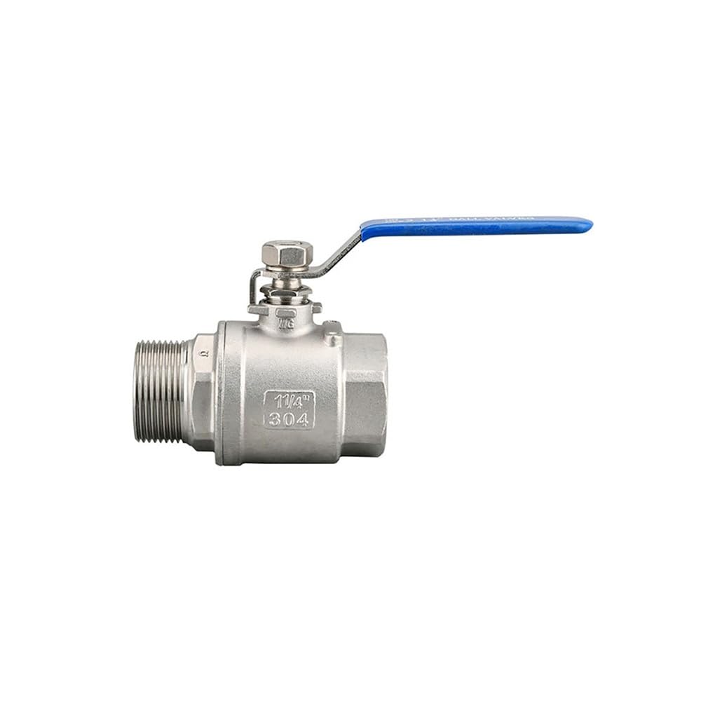 Zawór Kulowy Z Gwintem BSP 1/2", 3/4", 1", 1-1/4", 1-1/2", 2". Konstrukcja SS304. Do Linii Wodnych I Powietrznych. 1 Szt(2")