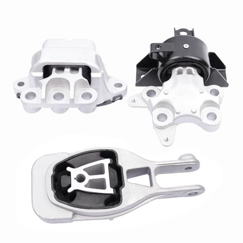 YBDDZH Engine Motor and Transmission Mount Kit Compatible with 2016-2021 Encore & 2017-2021 Trax 1.4L L4 Turbocharged Engine , Repklace OE A5724 95135159 A5726 95248684 A5929 42476586 Set of 3 by YBDDZH - Used condition - US$78.33