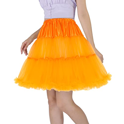 Image of CHERRY LOVE 18inch Petticoat Mid-Thigh Underskirt Princess Puffy Mini Skirt