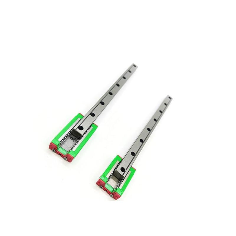 3D Printer MGN7 MGN9 MGN12 MGN15 50 100-1000mm Miniature Linear Rail Slide 1pc MGN Linear Guide +1pc MGN H/C Carriage for CNC (Color : MGN7 C, Size : 150mm with Block)