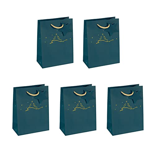 SIGEL GT035 Gift bag small, petrol Blue, 17 x 23 cm