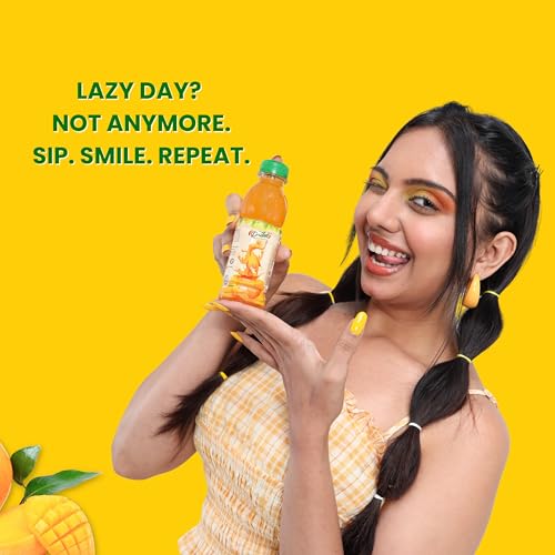 Image of Dailee Mango Drink 180 ML With Fruit Pulp and Enrich Alphonso (Pack of 30)