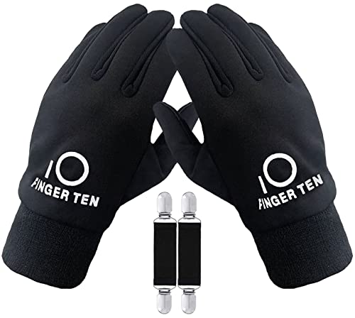 Amrta Luvas de inverno para crianças, à prova d'água, térmicas, meninos, meninas, clima frio, espor