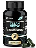 VitaPharm Clean Detox Zeolite Capsules – Natural Zeolite Detox for Heavy Metal, Mold & Full Body Cleansing – 90 Capsules for Gut Health, Immune System Support & pH Balance