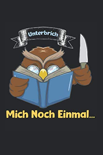 Preisvergleich Produktbild Lieblingsbücher Eule Notizbuch: Eule Lesen Liebhaber Bücherwurm Leseratte als Geschenkidee als Planer Tagebuch Notizheft oder Notizblock 6x9 DIN A5 120 Seiten / Liniert
