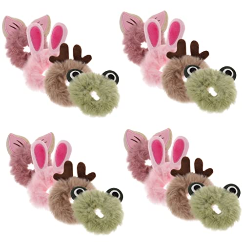 Élastiques queue de cheval MAGICLULU lot de 4 pièces pour coiffure enfant