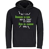 camburg saale kanu hochwertiges Kapuzen Sweatshirt, Kapuze mit Zugbändern, Strickbündchen an Ärmelabschluss und Bund, Kängurutasche, weiche und ebenmäßige Oberfläche, Größe: S bis 2XL, Material: 80% Baumwolle, 20% Polyester, Druck in Premium Qualität durch multifanshop